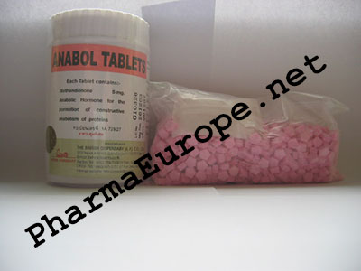 Anabol (Methandienone) 5mg x 1000 tablets