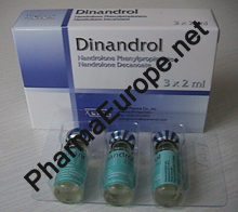Dinandrol (40mg Nandrolone Phenylpropionate & 60mg Nandrolone Decanoate per ml) 2ml Vial)